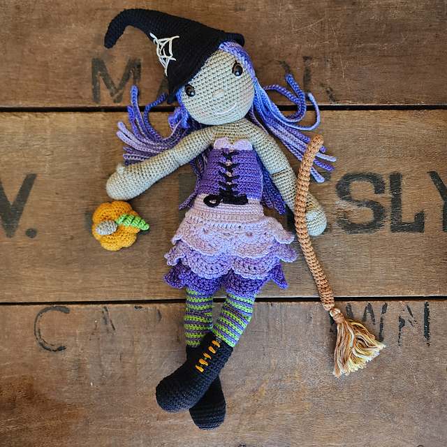 Maddy Doll Halloween Witch