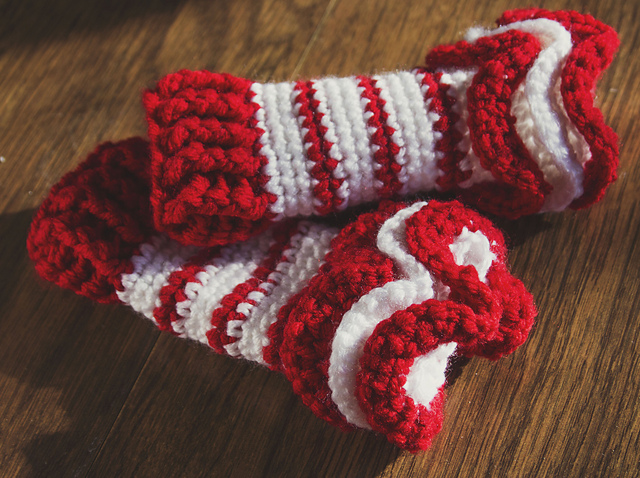 Ruffled Leg Warmers