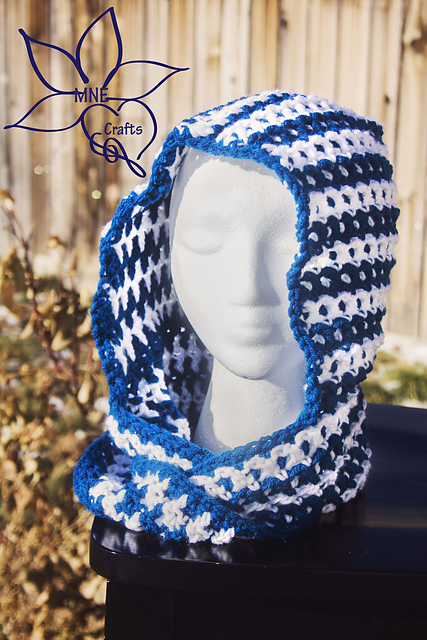 Winter Ain't Over Yet Hooded Cowl