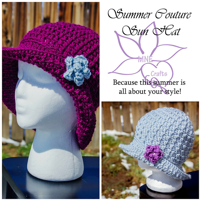 Summer Couture Sun Hat