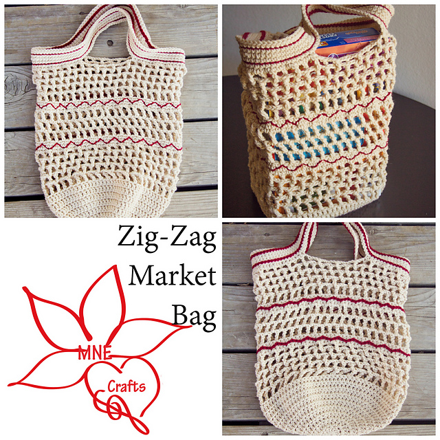Zig-Zag Market Bag
