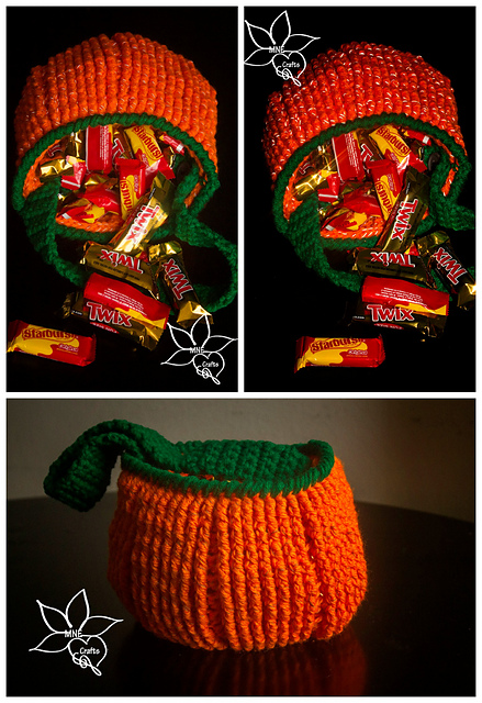 Pumpkin Trick or Treat Bag