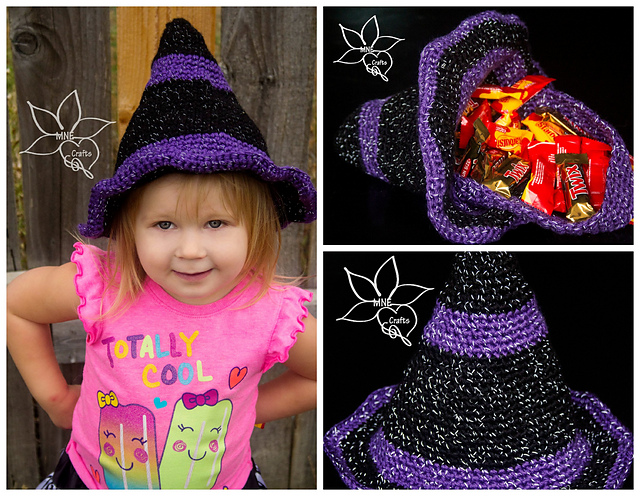 Witch Hat Trick or Treat Bag