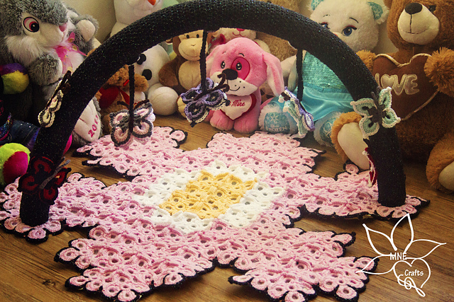 Butterfly Garden Baby Play Mat