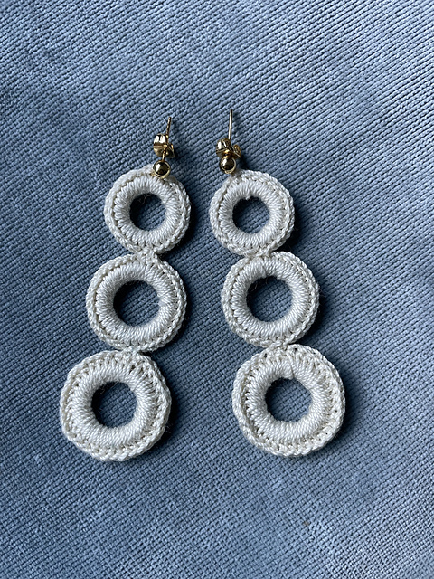 The Triple Hoop Earrings