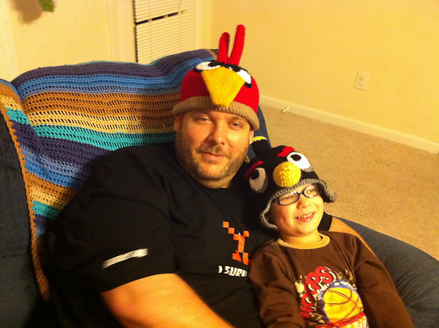 Angry Birds Hat - Black Bird
