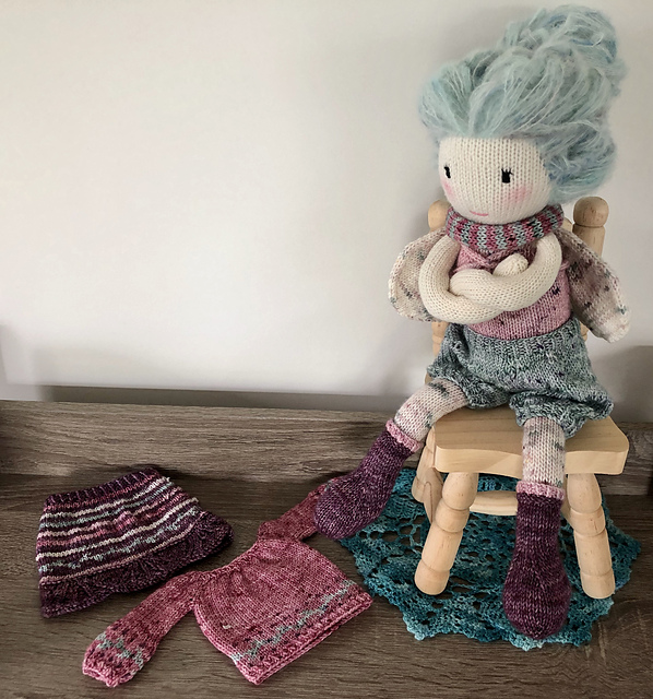 Leonora Yoke Sweater and Skirt