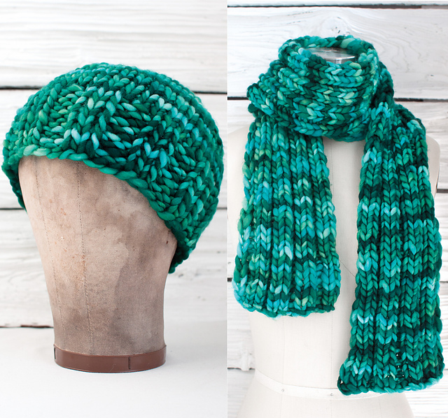 Esmeralda Hat & Scarf