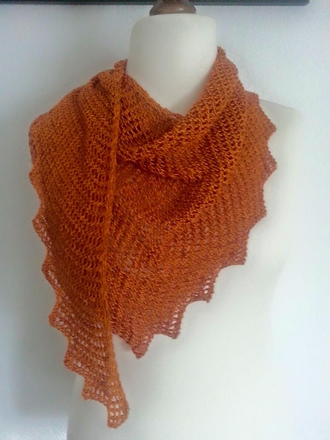 Drachenschwanzschal "Summerfeeling"