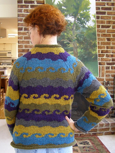 Easy Top Down Pullover