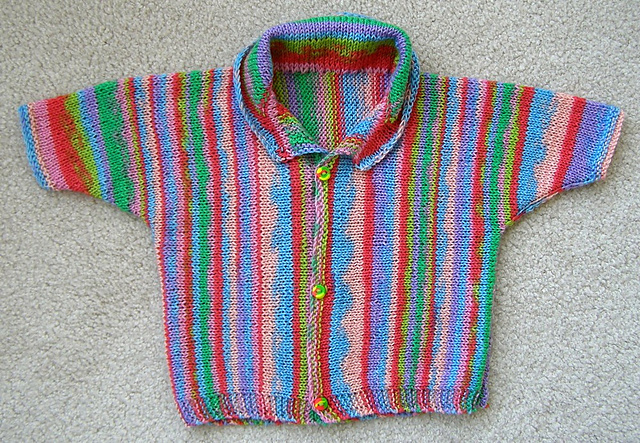 Baby Side to Side Pullover-Cardigan
