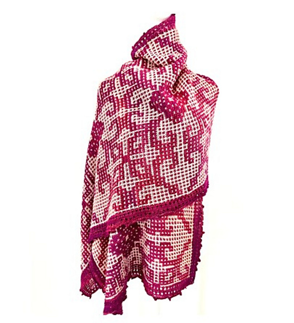 Floral De Lis Wrap