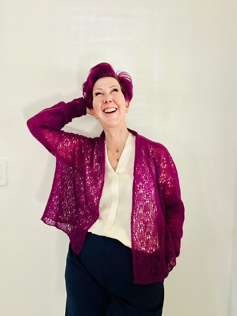 Ravelry: Marguerite Cardigan pattern by Marci Marra