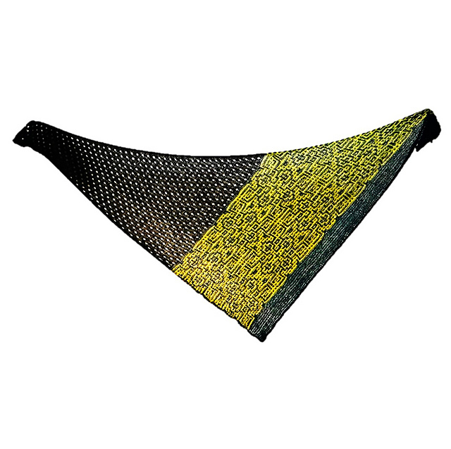 Symbolism Triangle Scarf
