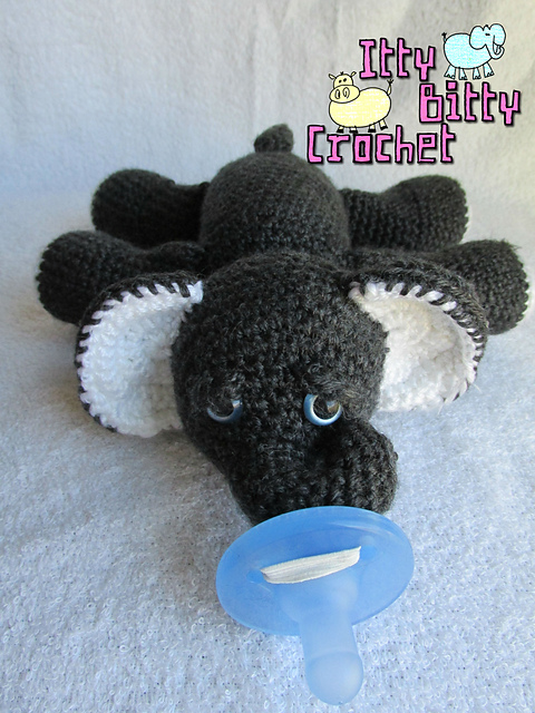 Megan the elephant Paci pal