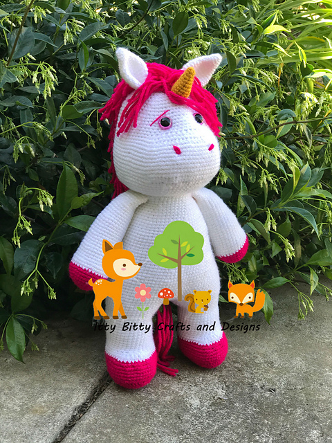 Cupcake the unicorn