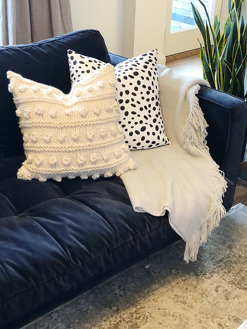 Chunky Bobble Pillow