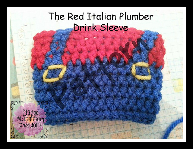 The Red Italian Plumber Drink Sleeve