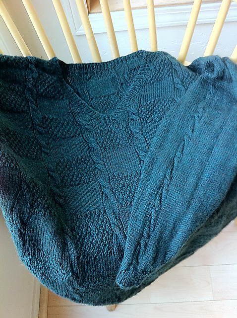 Textured Cable Sweater