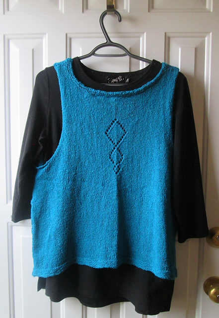 Diamond Lace Motif Shell