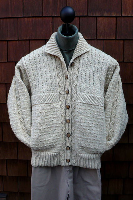 Mari Sweaters MS 187 Cables & Purls Jacket