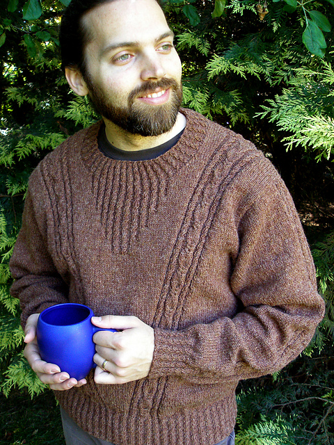Flowing Cables Pullover