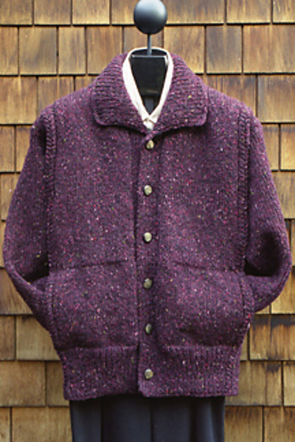 Vertical Panel Bulky Jacket