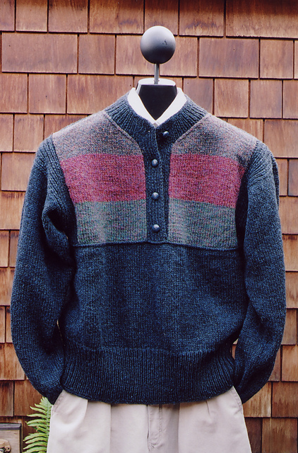 3 Panel Placket Pullover