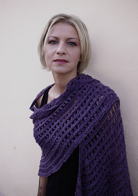 Demeter Triangular Shawl