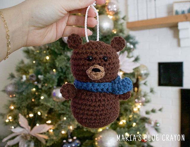 Woodland Bear Ornament