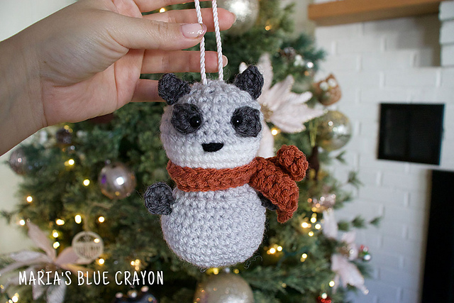 Woodland Raccoon Ornament