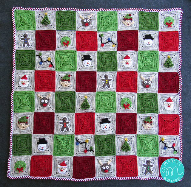 Christmas Granny Afghan