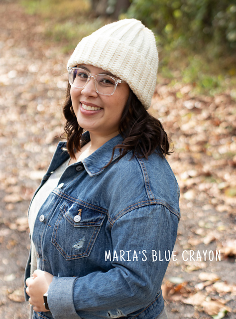 Double Brim Ribbed Beanie