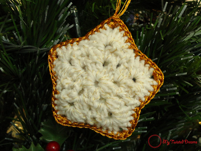 Granny Star Ornament