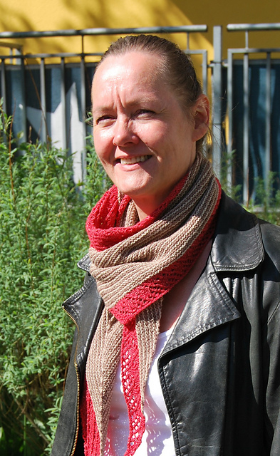 #8 Obtuse shawl