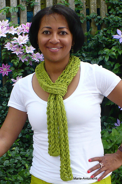 Oakland Lace Rib Scarf
