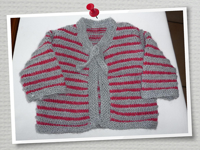 Gilet bébé "à ma façon"