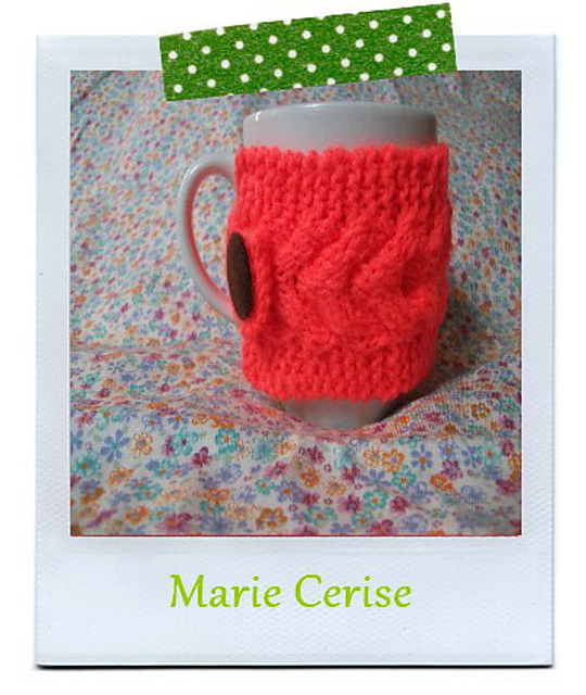 Mug Cosy Torsadé