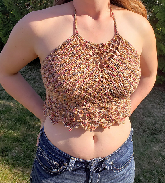 Boho Crop Top