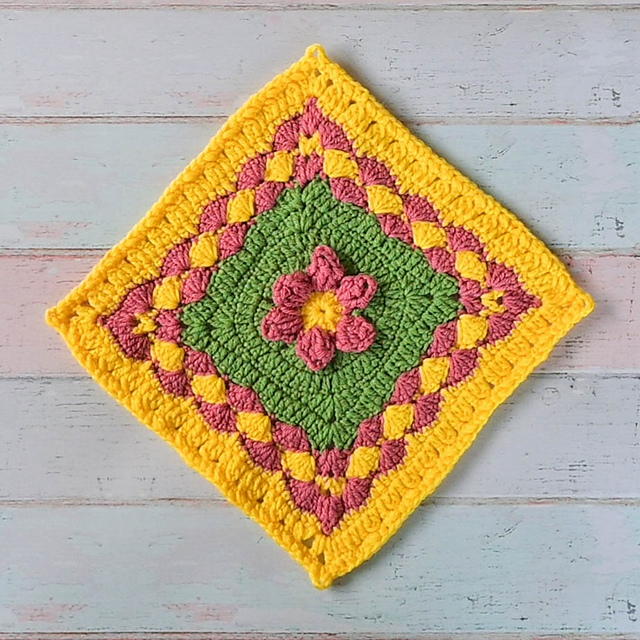 Julia Floral Granny Square
