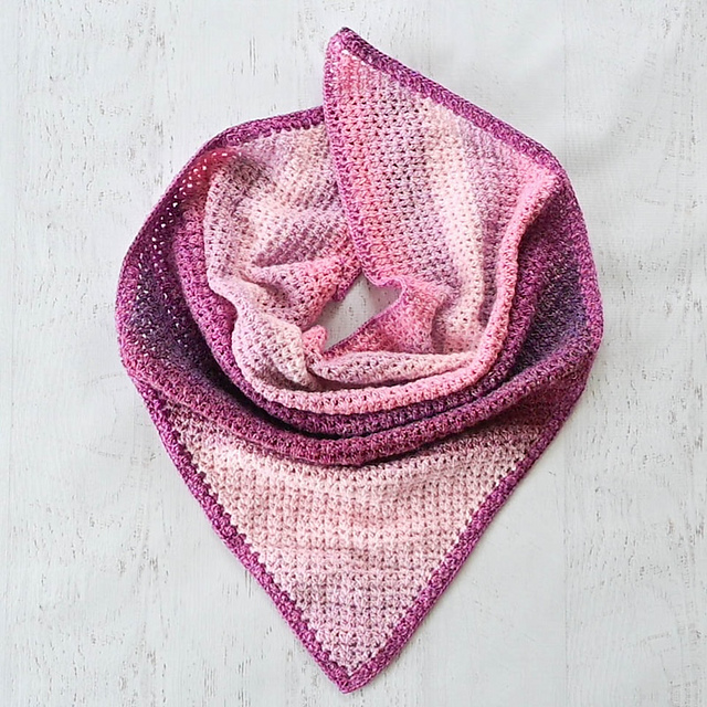 Lupita V-Stitch Shawl