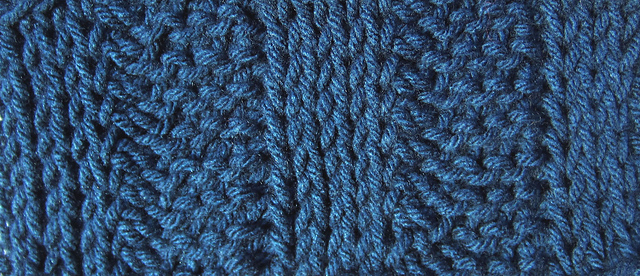 Tunisian 4 x 4 Ribbing