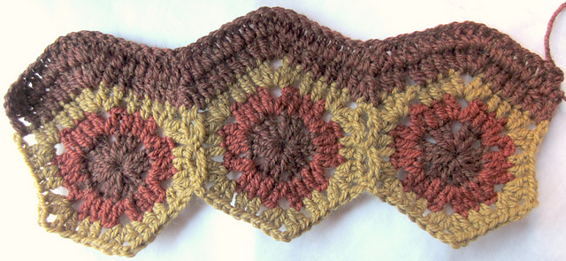 Granny Square and Hexagon Motif Ripple Tutorial
