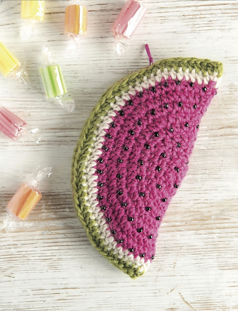 Watermelon purse