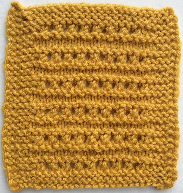 Lace Stripes Square