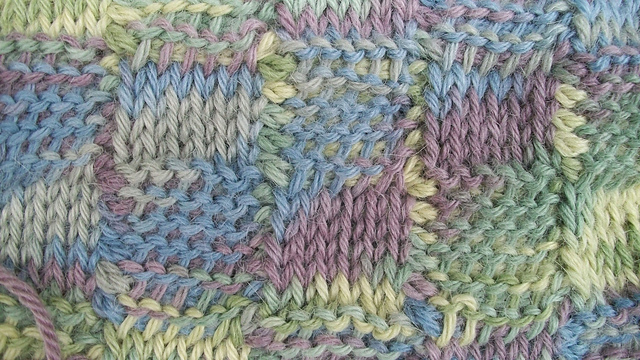 Tunisian Basketweave Stitch Scarf Recipe