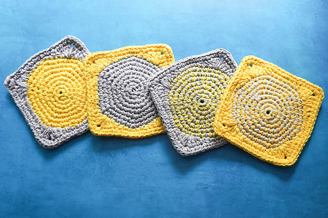Easy Tweedy Coasters