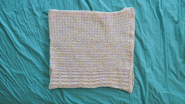 Lemon Peel Stitch Baby Blanket Lemon Peel Stitch Crochet Blanket