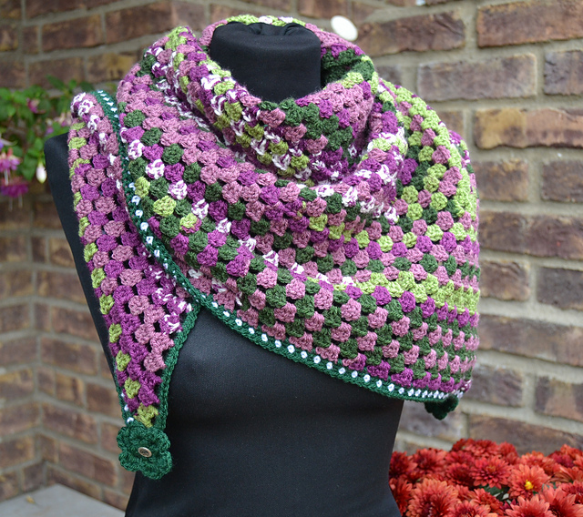 Gloomy Autumn Day Shawl
