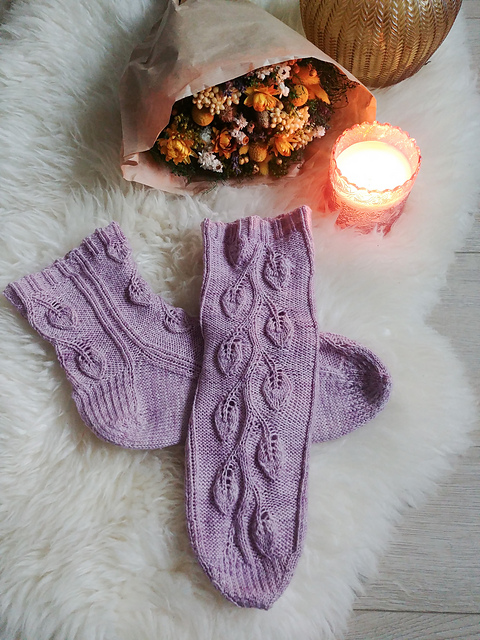 Branches and leaves Socks